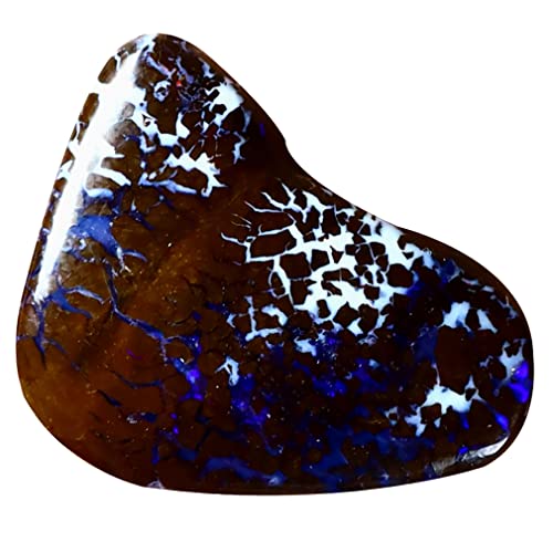 Pierre précieuse opale naturelle d'Australie multicolore pour bague sur mesure