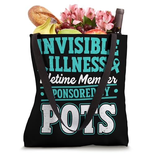 Bolso Tote POTS Warrior Postural Orthostatic Tachycardia miniatura 4