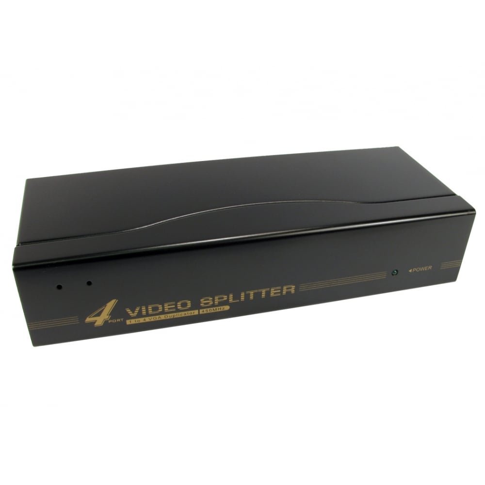 Cables Direct 4xVGA 450Mhz VGA (4 Port SVGA Splitter [450 MHz])