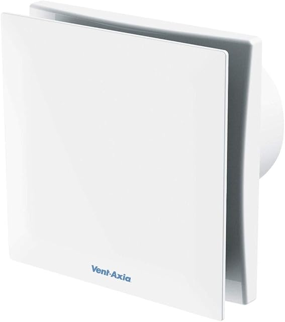 Vent-Axia Silent 7.5W Extractor Fan With Humidistat & Timer White 240V - 479087