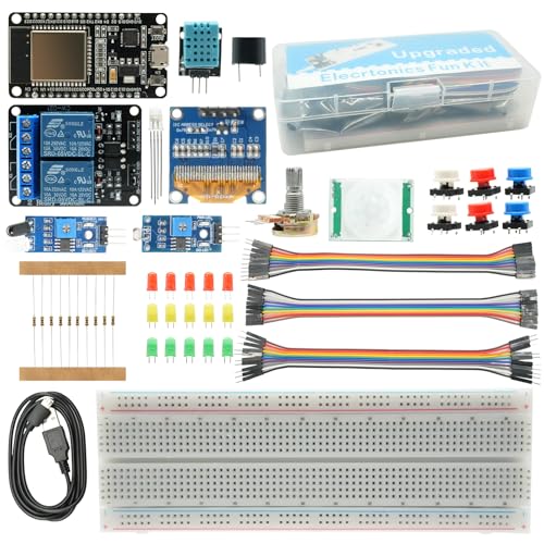 Binghe ESP-32-Placa de Desarrollo Kit Básico de Inicio, Kit con