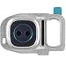 Produktbild Unbekannt Original Samsung Camera Cover White/weiß für Samsung G930F Galaxy S7 - OHNE Kameraglas (Kamera Ring, Rahmen, Abdeckung, Frame)