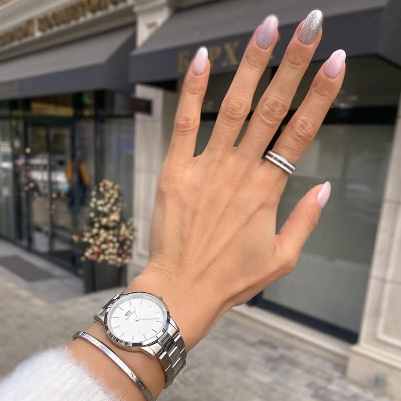 Miniatura 5 de Daniel Wellington Anillo de esmalte clásico Acero inoxidable oro rosa