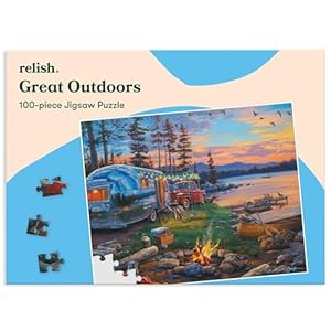 Relish – Dementie legpuzzel voor volwassenen, 100 stukjes Great Outdoors Puzzel – Activiteiten en geschenken voor ouderen met de ziekte van Alzheimer