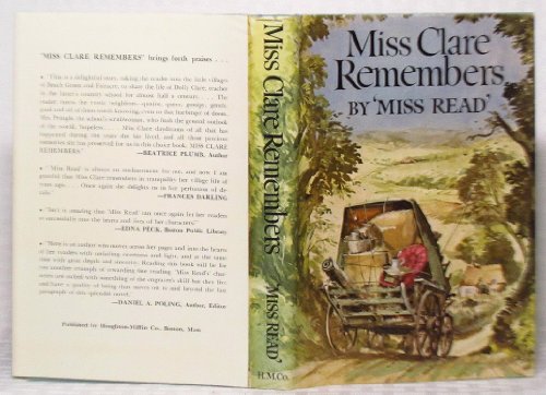 Miss Clare Remembers 9997529294 Book Cover