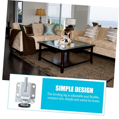 Meubles de nivellement pratiques Mipcase pieds réglables pour table