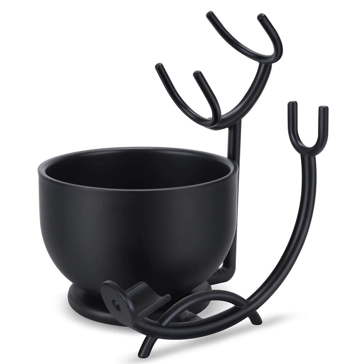 Amazon.com: Grandslam Razor and Brush Stand with Double Stainless Steel ...