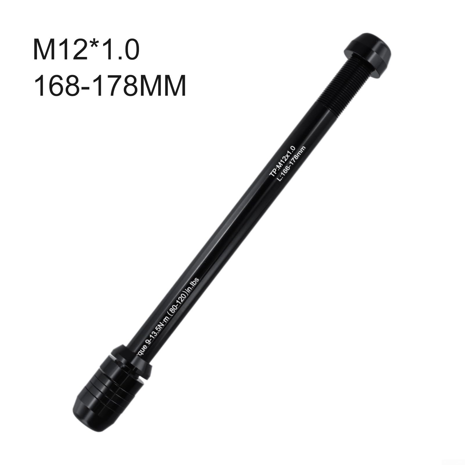 Bike Trainer Thru Axle Skewer 12x142-148mm P1.5/P1.75/P1.0 Bicycle Indoor Sports(P1.0)