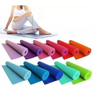 GX GARGIX Tappetino Yoga Tappeto Sport Fitness Pilates Ginnastica Materassino Gomma Vari Colori