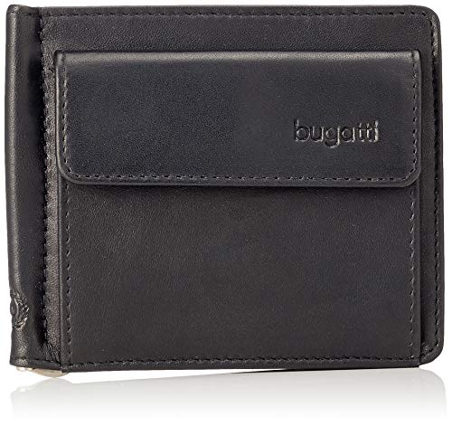 Preisvergleich Produktbild Bugatti Geldbörse Primo mit Clip, 11 cm, schwarz