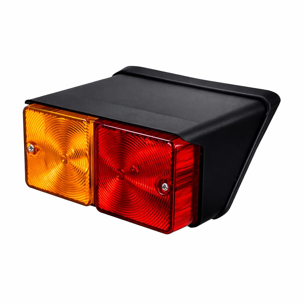Lite Green Fanale posteriore per trattore Fanale 12v LED super luminoso Combinazione, Gruppo luci posteriori Sostituzione per Case/IH | FIAT | Trattori Ford New Holland 6610 535 515 4610