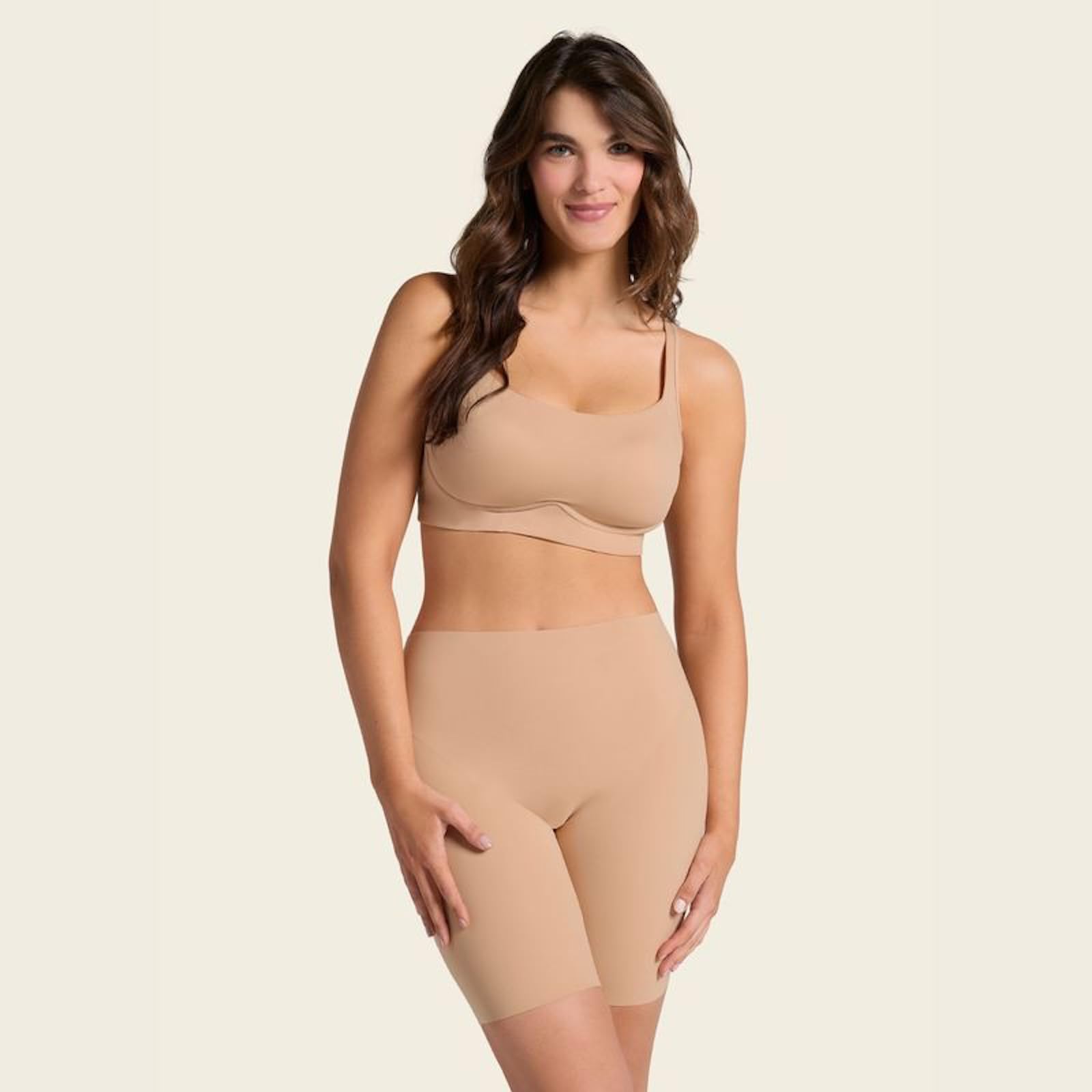 Leonisa Braga Faja Antirozaduras Muslos & Espalda en U - Fajas Reductoras Mujer Abdomen Invisible