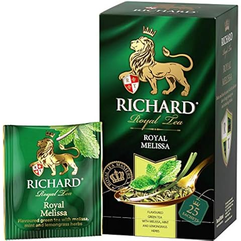 RICHARD TEA, ROYAL MELISSA, TÉ VERDE AROMATIZADO Cover