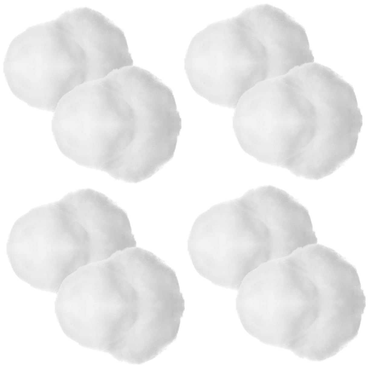 IMIKEYA 4 Pièces 2 Fausse Décoration De Neige Fausse Couverture De Neige Artisanat Paillettes Fausse Neige Fausse Neige pour Les Décorations Farce Souffleuse à Neige Coton Blanche