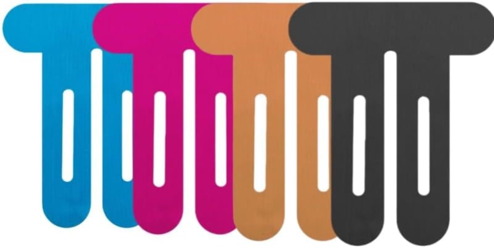 Nastro Per Ginocchio 20 Pezzi PreCut Nastri Kinesiologici Impermeabili, Elastici e Delicati Sulla Pelle,Supporto per Articolazioni e Muscoli，tape kinesiologico