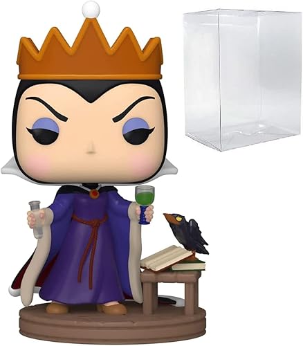 POP Disney Villains - Figura de vinilo de Queen Grimhilde Funko (con funda protectora compatible), multicolor, 3.75 pulgadas