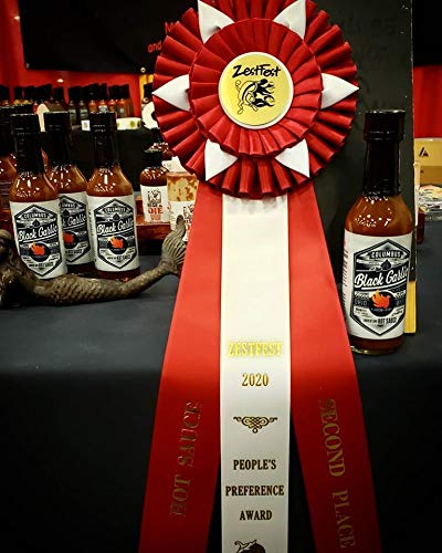 Miniatura 4 de Flavor and Fire Foods, ajo negro, salsa picante Colón, infusión de pimienta, galardonada, salsa picante North Market, sabor increíble, ideal para