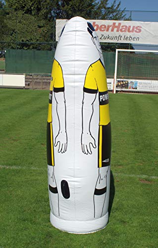 POWERSHOT Trainingsdummy aus Weich-PVC für Fußball, Handball, Basketball - aufblasbar - 3 Größen - AIR Dummy (205cm)