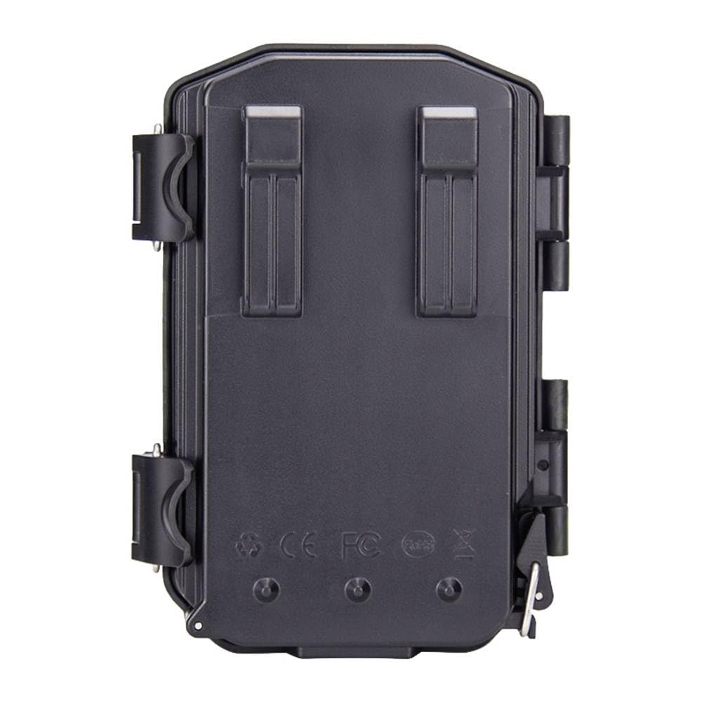Berger & Schröter | Bluetooth 30 MP Wildkamera, 4k Video mit Bewegungsmelder Handyübertragung WLAN Wildtierkamera 0.3s Auslösezeit No Glow 940nm LED IP66