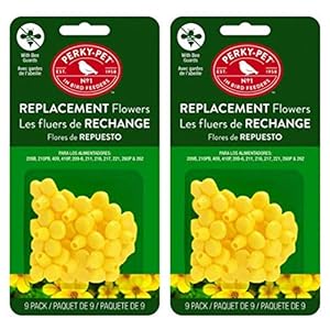Perky Pet PP202FB Replacement Flowers for PP209B – Pack of 2 (package may vary )