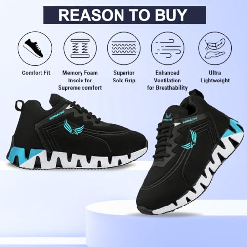 Image of BERSACHE Casual Sneaker Shoe for Kids|Soft Cushioned Insole,Slip-Resistance Casuals for Kids
