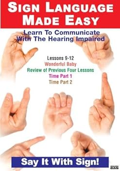 DVD Sign Language Series Lessons 9-12: Days, Weeks, Years & Seasons [DVD] Book