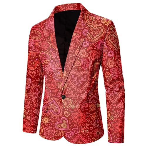Veste de costume pour homme imprimé bleu grande taille L vêtement business