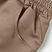 Sinzelimin Men Cargo Pants Jogger Workout Trouser Fashion Solid Color Drawstring Elastic Waist Loose Comfy Wide Leg Sweatpant Khaki XX-Large