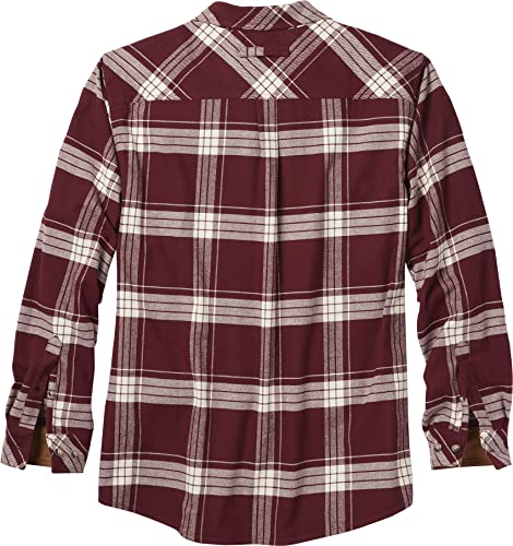 Camicia Di Flanella Uomo Legendary Whitetails – Light Sequoia Sky Plaid, 97% Cotone, 3% Elastan, 3X-Large