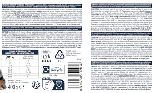 Advance Diets Nassfutter für Hunde – Hypoallergenic Limited Ingredient Forelle – 6 Packungen mit je 400 g