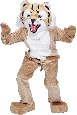 Adult Bobcat Suit Animal Mascot Costume Party Carnival Costumes