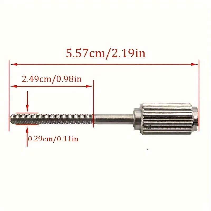 Image of Bequilter 4pcs Metal Embroidery Hoop Adjusting Screws Compatible with Brother Janome BabyLock Hoops #XE4590001