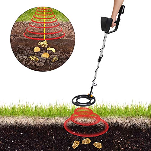 Detector de metal portátil de alta sensibilidade Tehaux para detector de metais subterrâneos para es