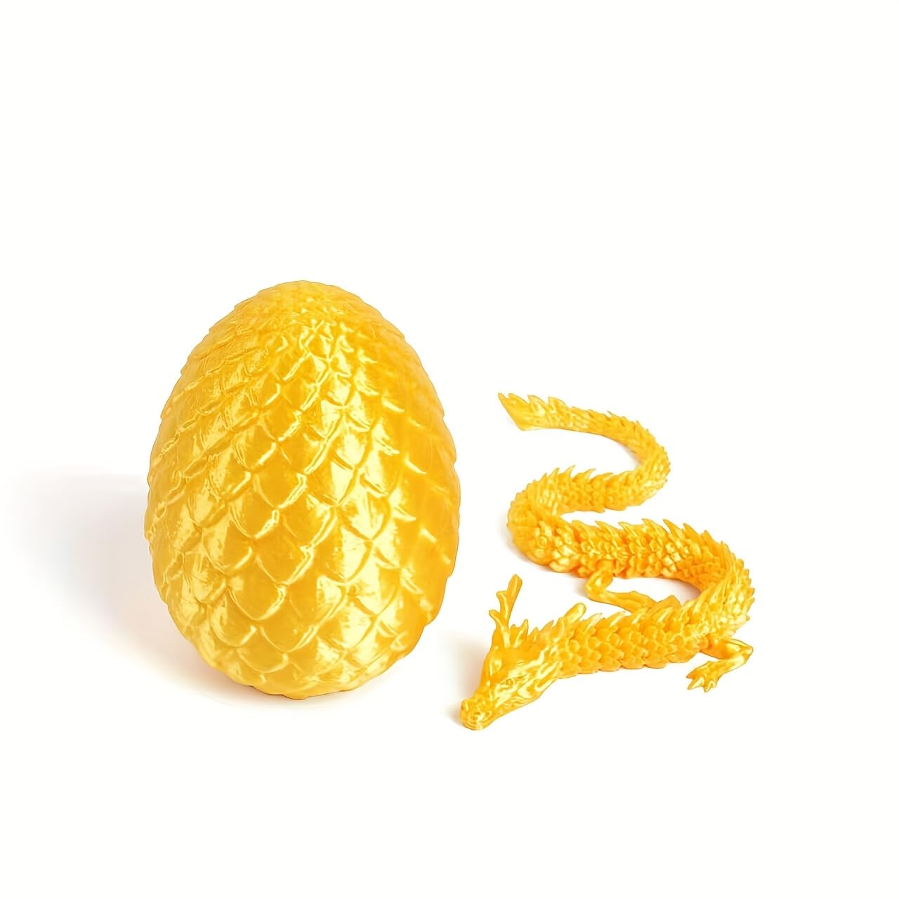 BRTNUP Easter 3D Printed Dragon Egg with Dragon Inside