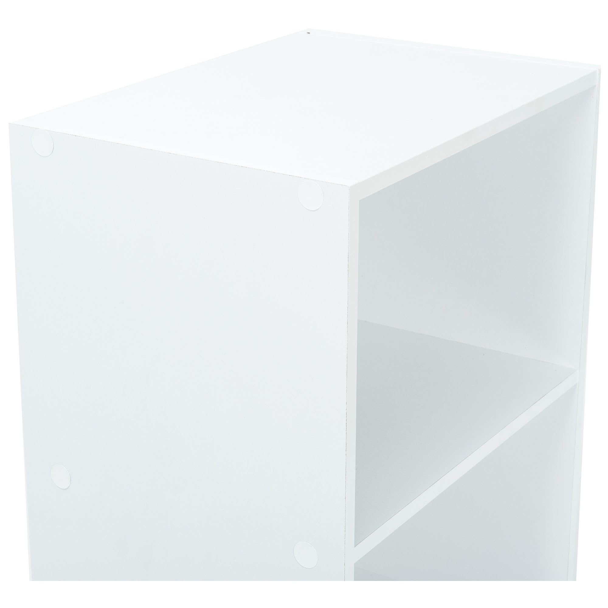 WERKA PRO Mobile Bianco di stoccaggio 2 nicchie (54 x 40 x 29cm)