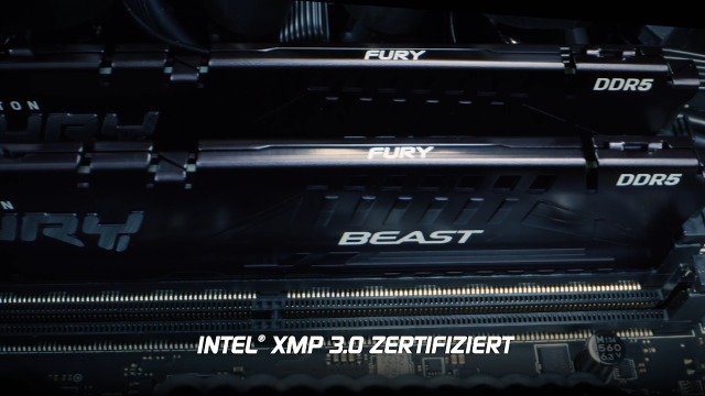 Kingston FURY Beast Schwarz DDR5 16GB 5600MT/s CL40 DIMM Desktop