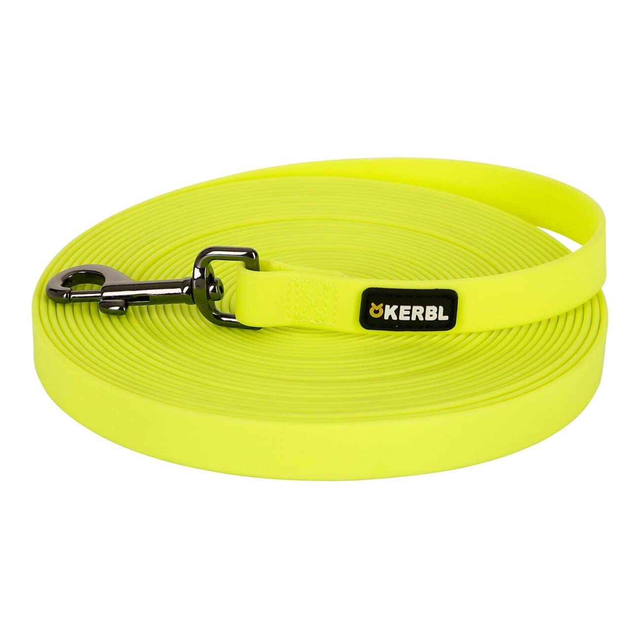 Kerbl Easy Care Towing Leash, 20 mm x 10 m, Neon Yellow