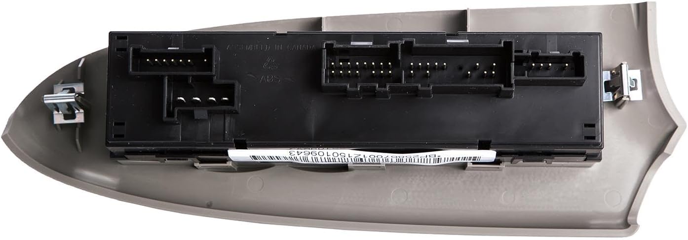 GM Genuine Parts 25867001 Gray Driver Side Door Lock and Side Window Switch