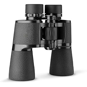 Binoculars for Adults, 20×50 High Powered Binoculars Low Light Night Vision, HD Binoculars Easy Focus and Waterproof, Binoculars for Bird Watching, Hunting, Travel, Cruise Ship, Hiking