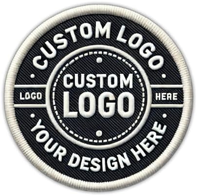 Personalized Embroidery Patches - Custom Logo, Iron On, Create Your Own, Name Patches