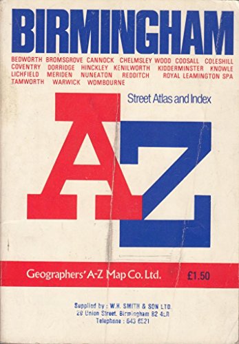 A. to Z. Atlas of Birmingham and West Midlands (A-Z Street Maps & Atlases S.)