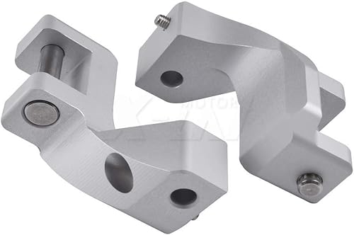 Miniatura 2 de Para BMW R1200GS LC 2013-2018, R1200 GS LC ADV 2014-2018 Kit de bajada de estribos de pasajeros de motocicleta (plateado)