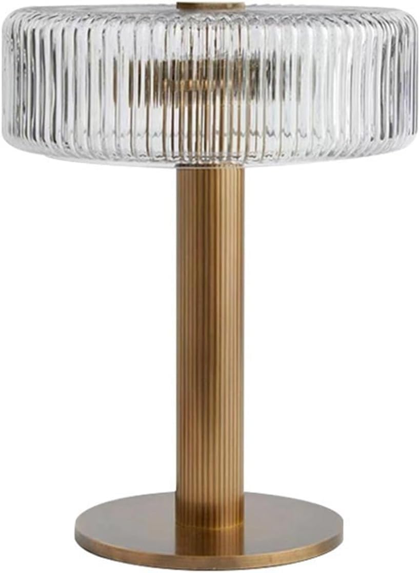 DFAEEKIYO Desk Lamp Glass Table Lamps Living Room Study Bedside Decoration