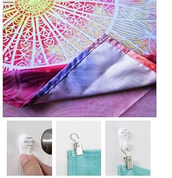 Amazon.co.jp: ペルシャ絨毯タペストリー壁掛けボヘミアン