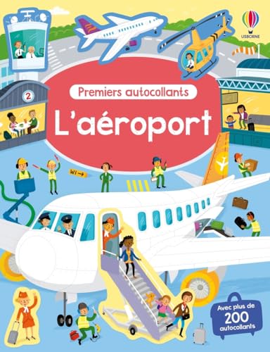 L'aéroport - Autocollants Usborne - Dès 3 ans