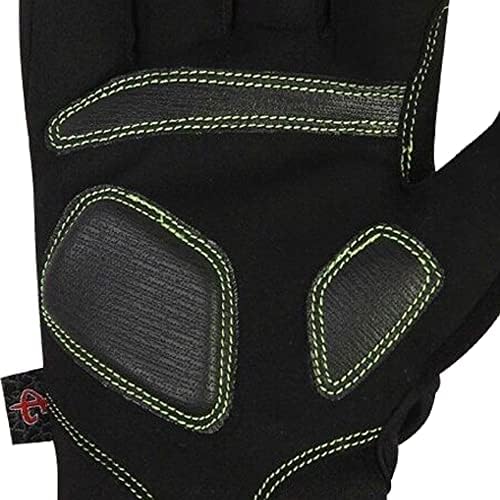 DEKO Cycling Gloves Full Finger Mountain Bike Gloves with Anti-Slip Shock-Absorbing Pad Breathable,Touchscreen MTB Road Biking Gloves for Mens and womens