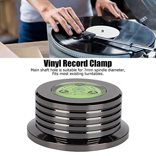 Cyrank Stabilisateur De Platine, Stabilisateur De Poids D’enregistrement LP Stabilisateur De Disque De Poids D’enregistrement Pince De Tourne-Disque en Vinyle pour équilibrage des Vibrations(Gris) - Les Beatles, Paul McCartney, John Lennon, RIngo Starr, George Harrison Cyrank Stabilisateur De Platine, Stabilisateur De Poids D'enregistrement LP Stabilisateur De Disque De Poids D'enregistrement Pince De Tourne-Disque en Vinyle pour équilibrage des Vibrations(Gris) – Image 3