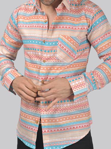 Image of TB Trybuy.in Minimalist Exclusive Cotton Casual Printed Shirt for Men