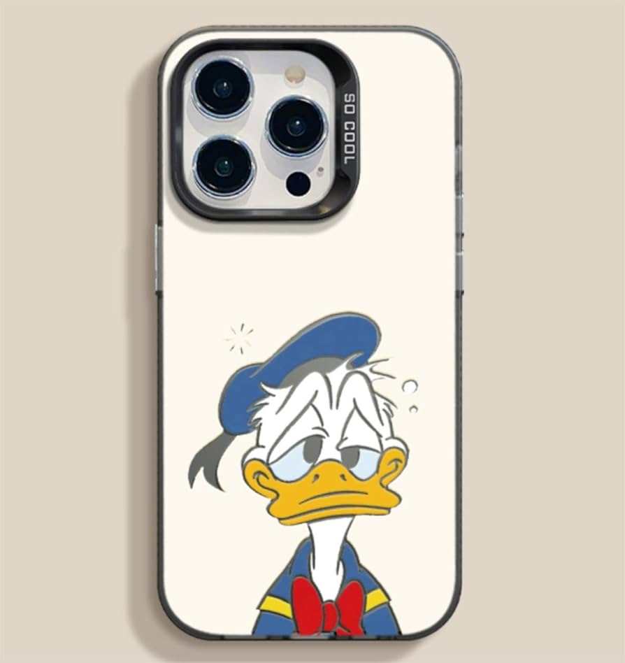 iPhone 11 ドナルドダックケース付き iPhone 11 Pro Max用 タフポケットケース [ドナルドダック