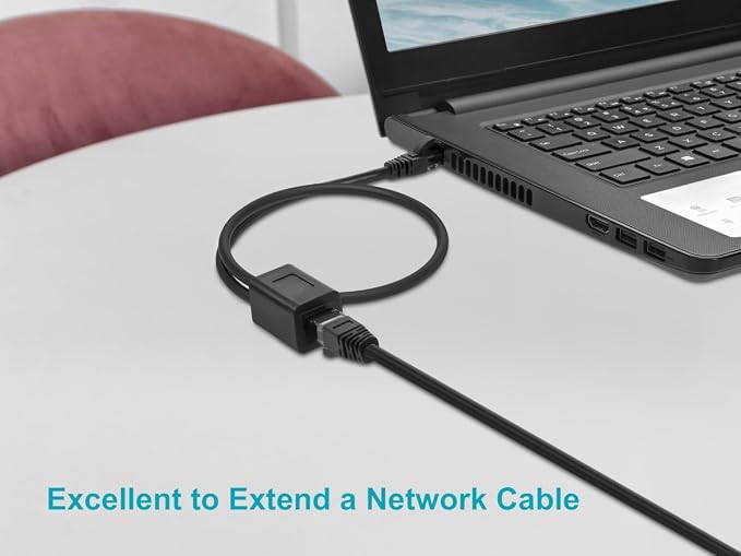 Monoprice Cable de Extensión Ethernet Cat6A 6ft Negro U/FTP miniatura 5